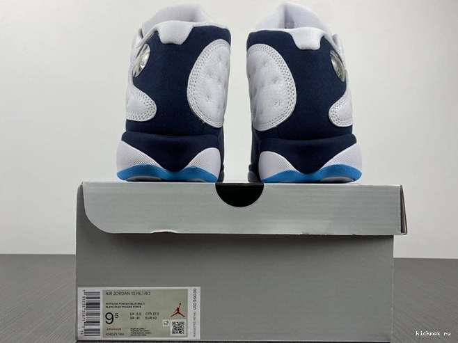 Cheap 13 Blue Retro 4176 White Jordan Obsidian Powder 414571- Neat 1024